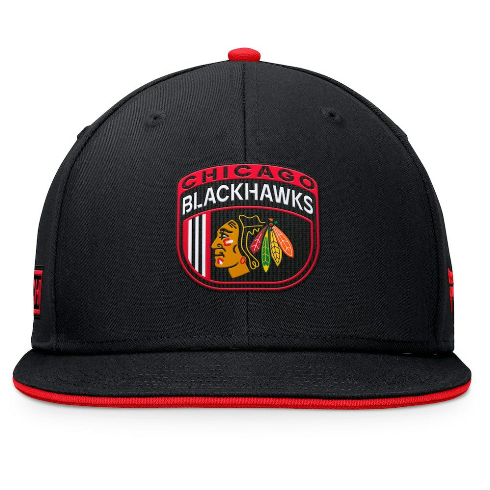 NHL Chicago Blackhawks Fanatics 2024 NHL Draft Snapback Hat