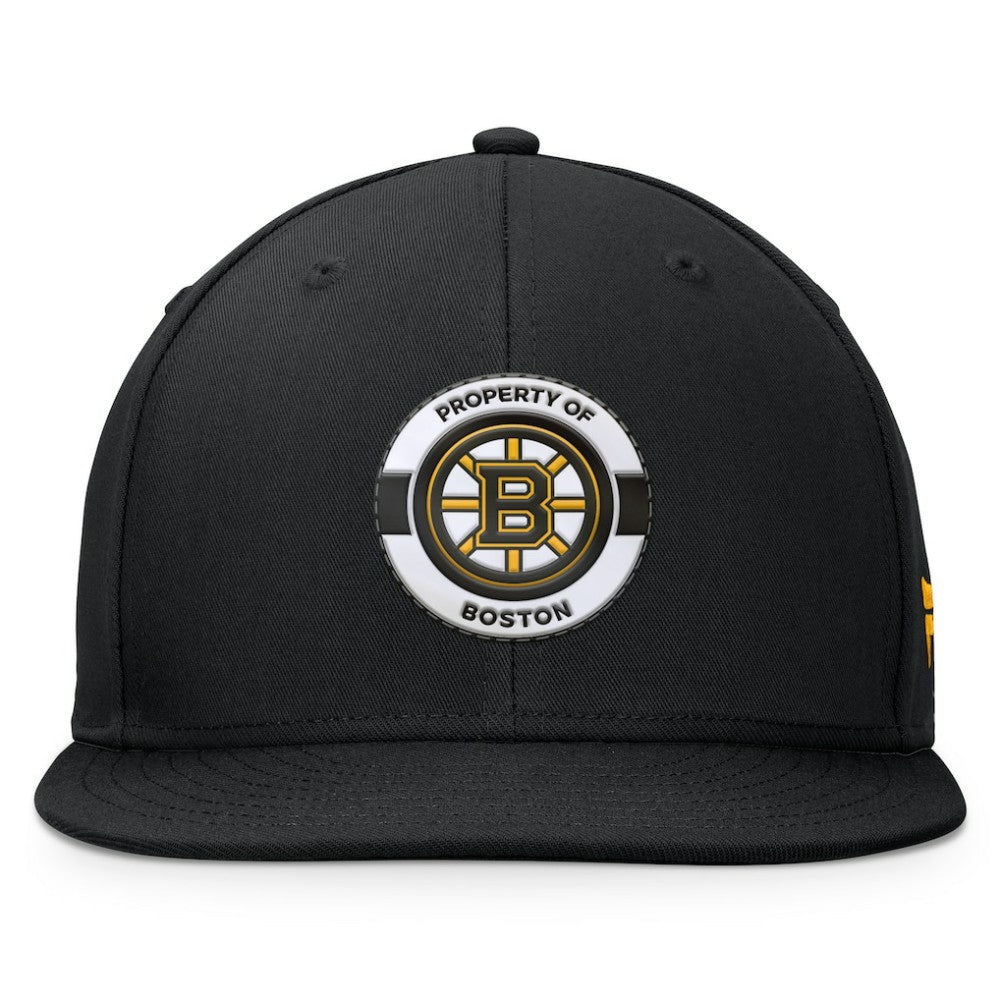 NHL Boston Bruins Fanatics Authentic Pro Training Camp Snapback Hat
