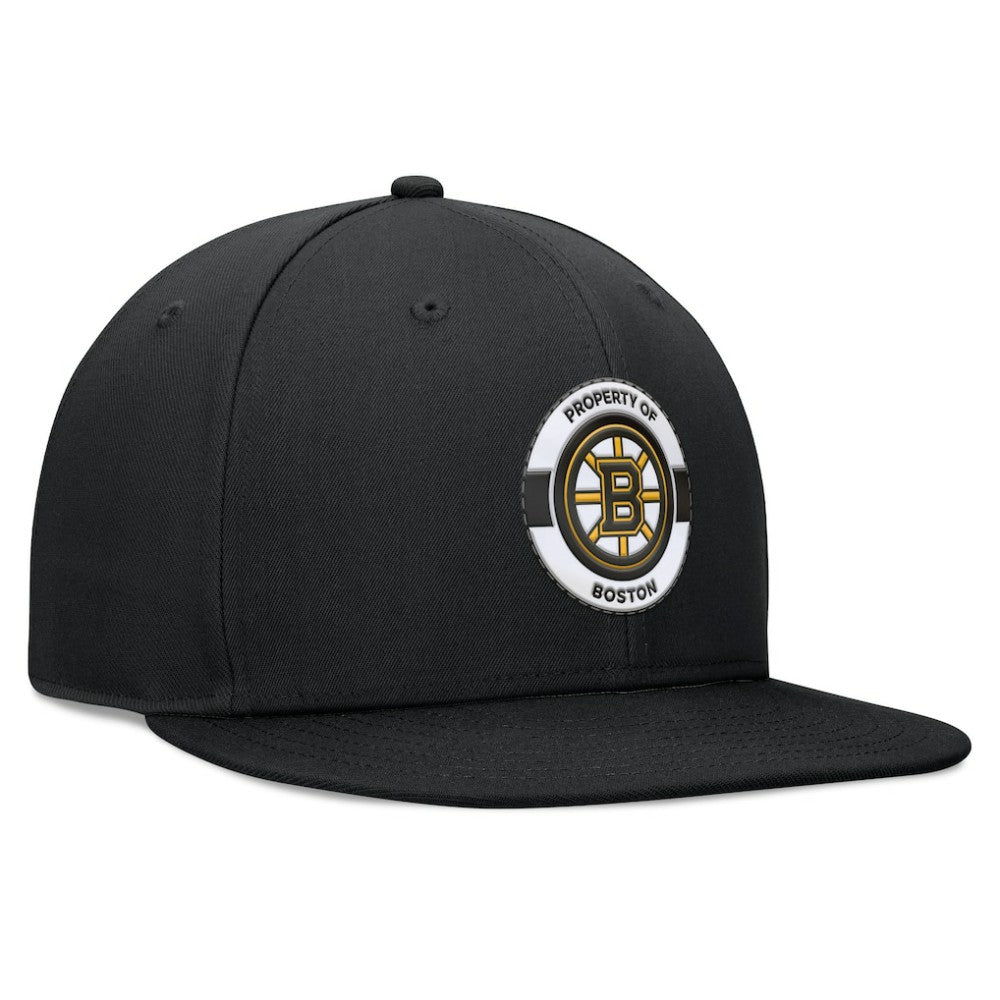 NHL Boston Bruins Fanatics Authentic Pro Training Camp Snapback Hat