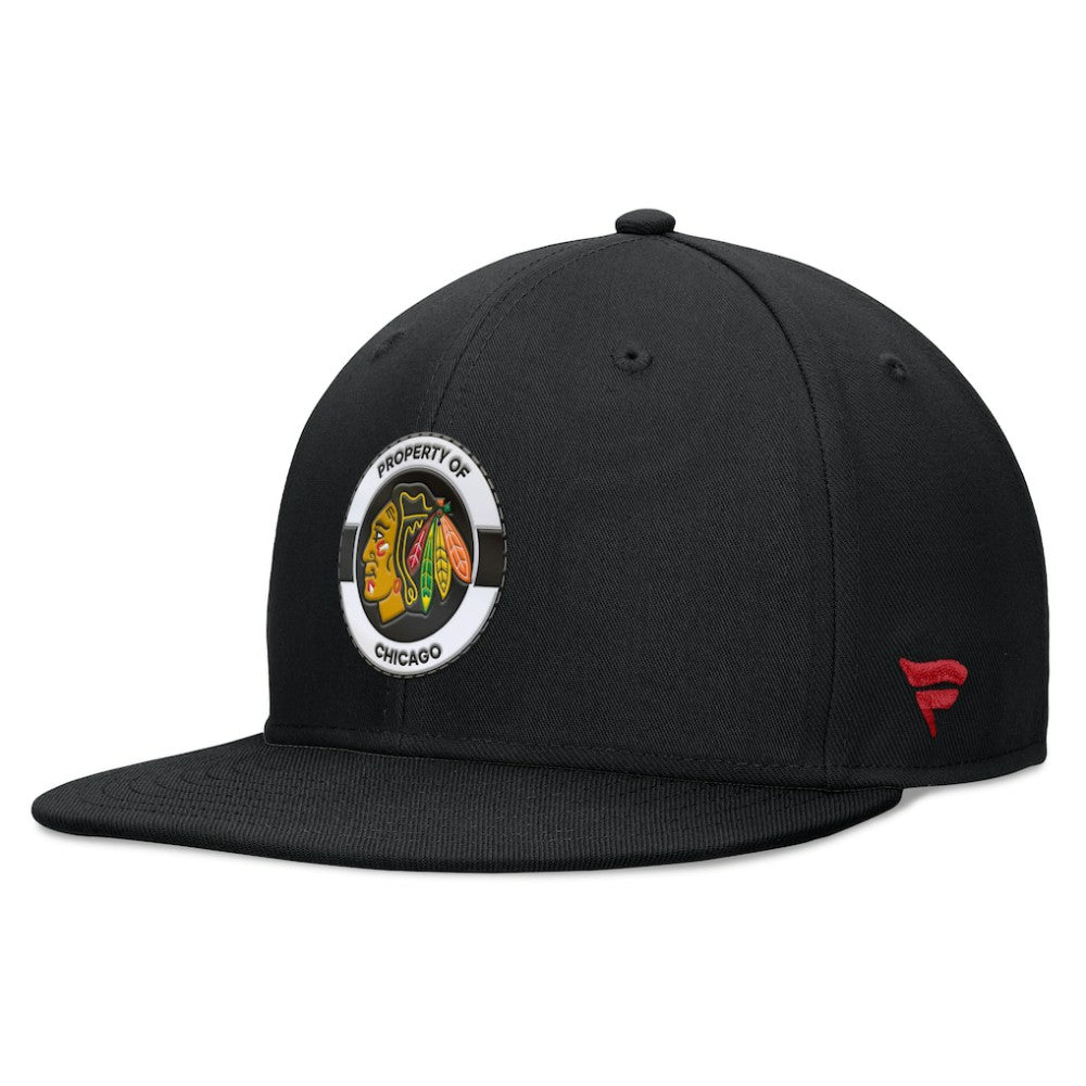 NHL Chicago Blackhawks Fanatics Authentic Pro Training Camp Snapback Hat