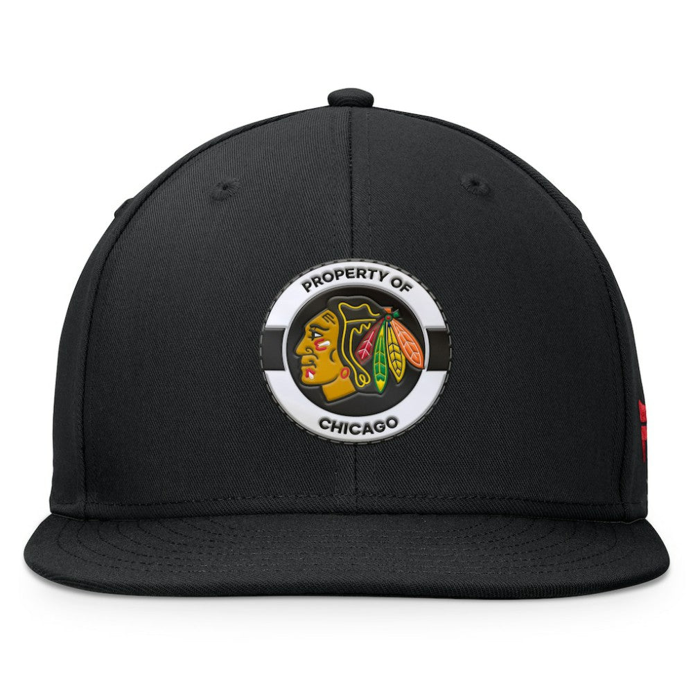 NHL Chicago Blackhawks Fanatics Authentic Pro Training Camp Snapback Hat