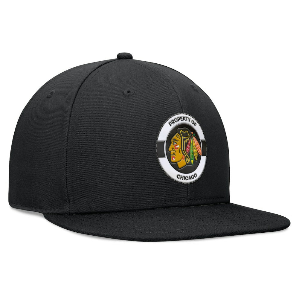 NHL Chicago Blackhawks Fanatics Authentic Pro Training Camp Snapback Hat