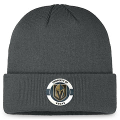 NHL Vegas Golden Knights Fanatics Authentic Pro Training Camp Cuffed Knit Hat