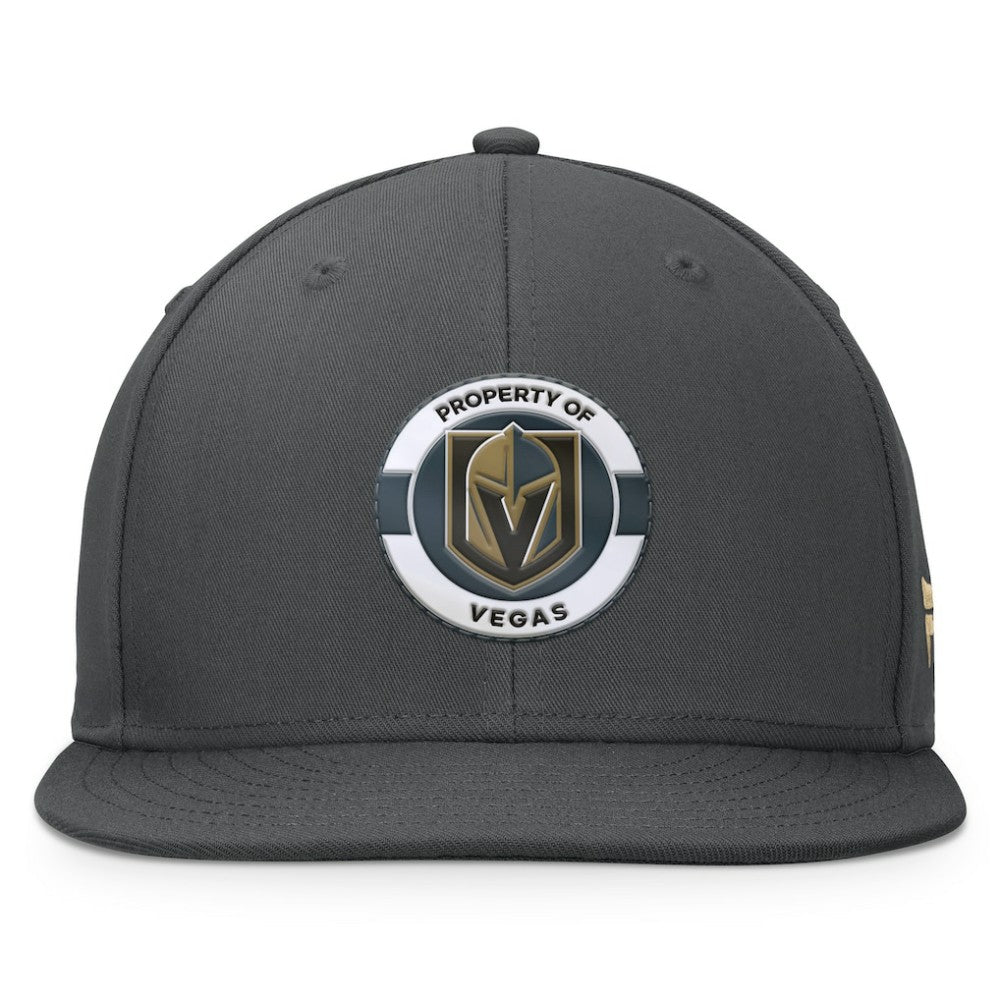 NHL Vegas Golden Knights Fanatics Authentic Pro Training Camp Snapback Hat