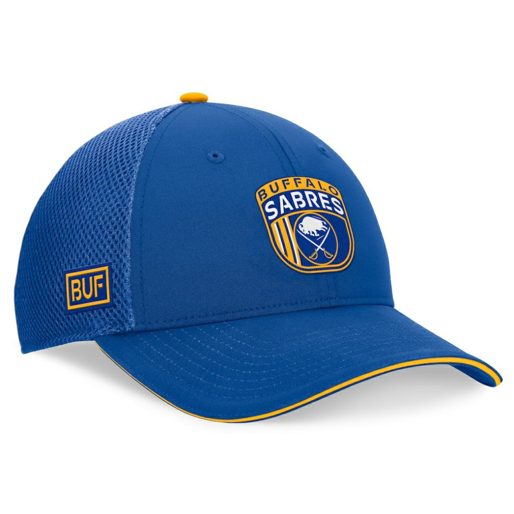 NHL Buffalo Sabres Fanatics 2024 NHL Draft On Stage Trucker Adjustable Hat