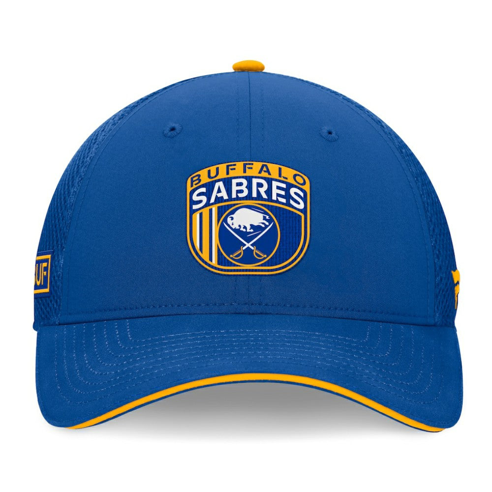 NHL Buffalo Sabres Fanatics 2024 NHL Draft On Stage Trucker Adjustable Hat