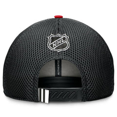 NHL Chicago Blackhawks Fanatics 2024 NHL Draft On Stage Trucker Adjustable Hat