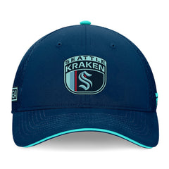NHL Seattle Kraken Fanatics 2024 NHL Draft On Stage Trucker Adjustable Hat