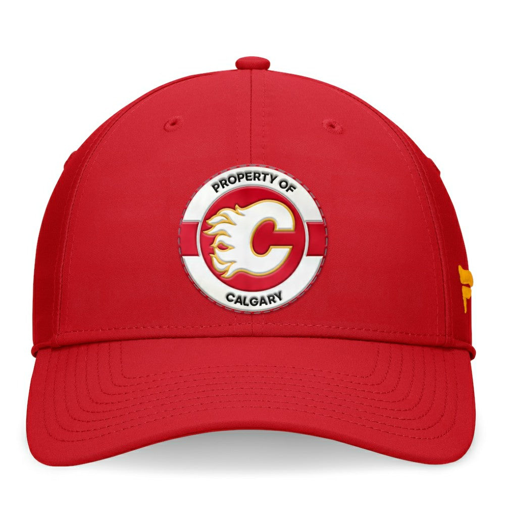NHL Calgary Flames Fanatics Authentic Pro Training Camp Flex Hat