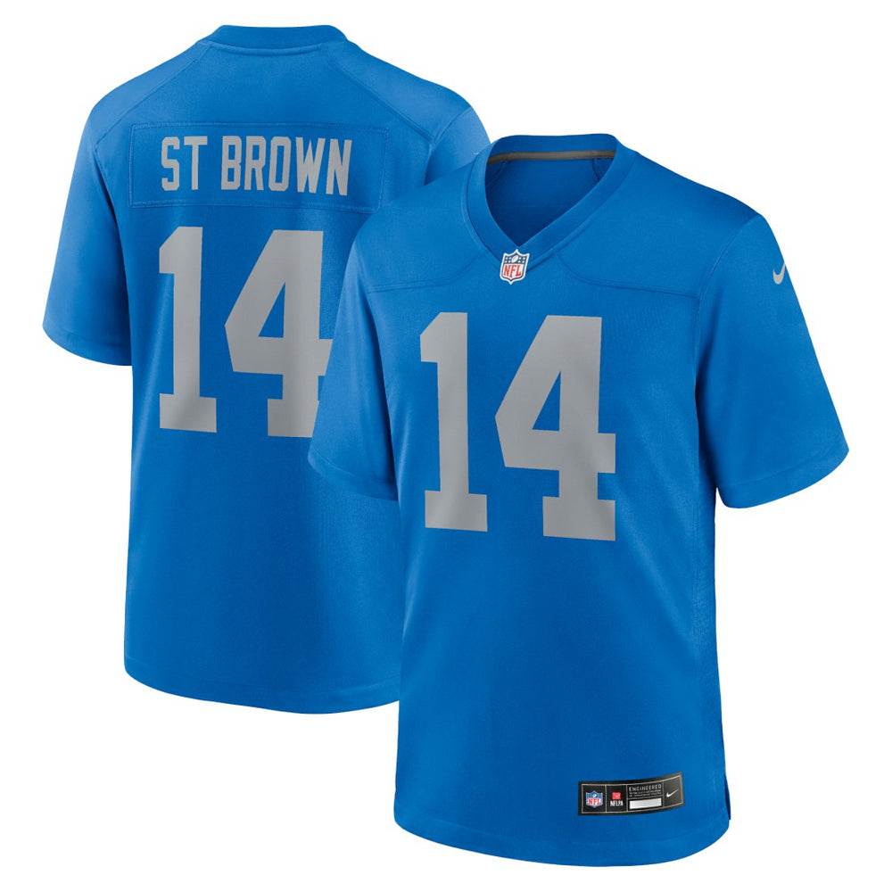 Amon-Ra St. Brown  Alternate Game Jersey - Detroit Lions Jerseys