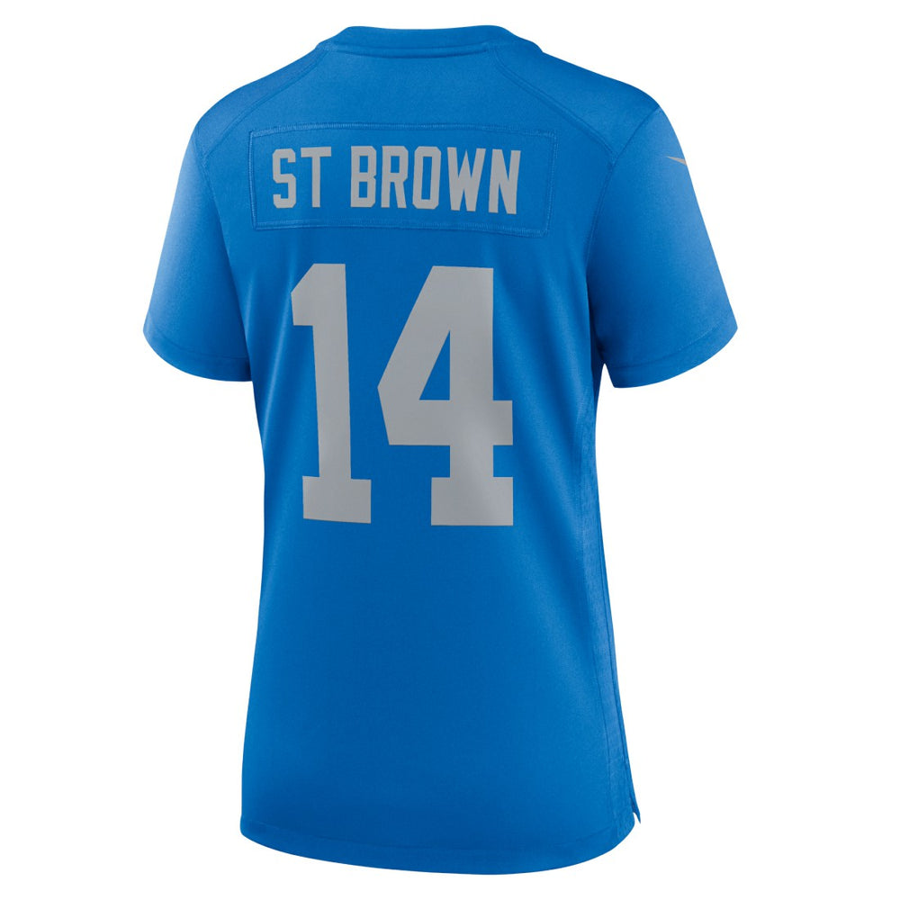 Amon-Ra St. Brown  Women's Alternate Game Jersey - Detroit Lions Jerseys