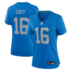Jared Goff  Women's Alternate Game Jersey - Detroit Lions Jerseys