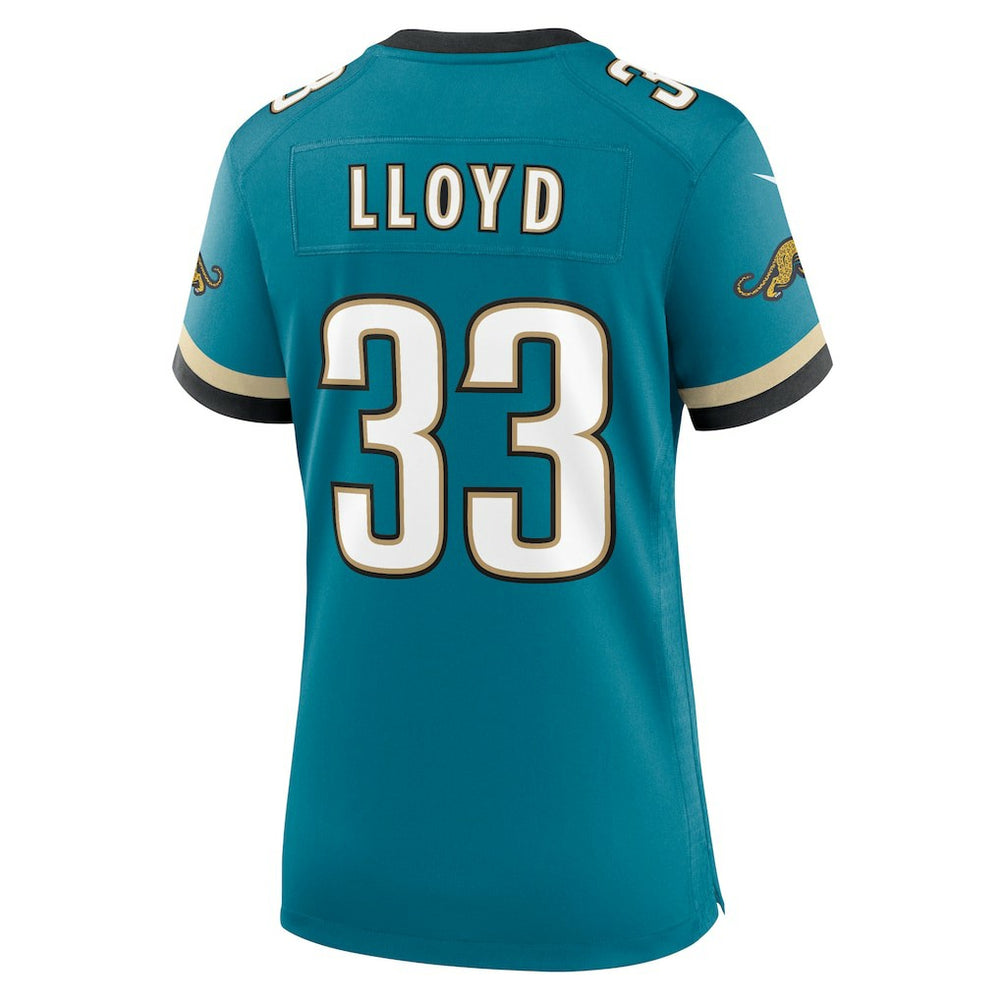 Devin Lloyd  Women's Prowler Throwback Game Jersey - Jacksonville Jaguars Jerseys