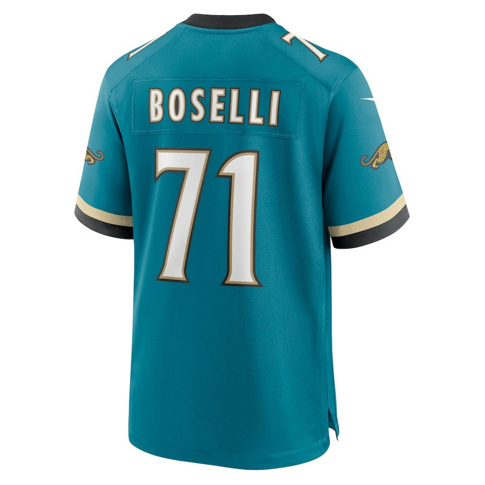 Tony Boselli  Prowler Throwback Retired Player Game Jersey - Jacksonville Jaguars Jerseys