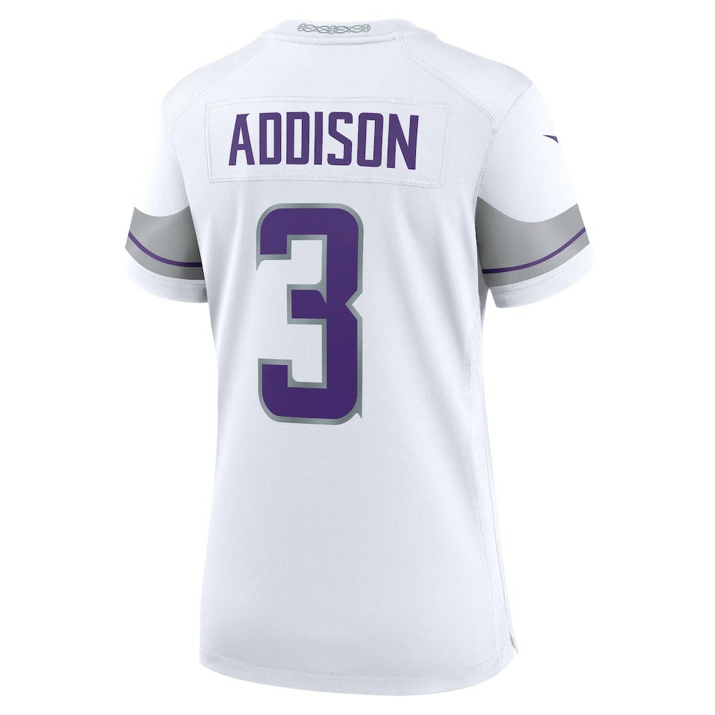 Jordan Addison  Women's Alternate Game Player Jersey - Minnesota Vikings Jerseys