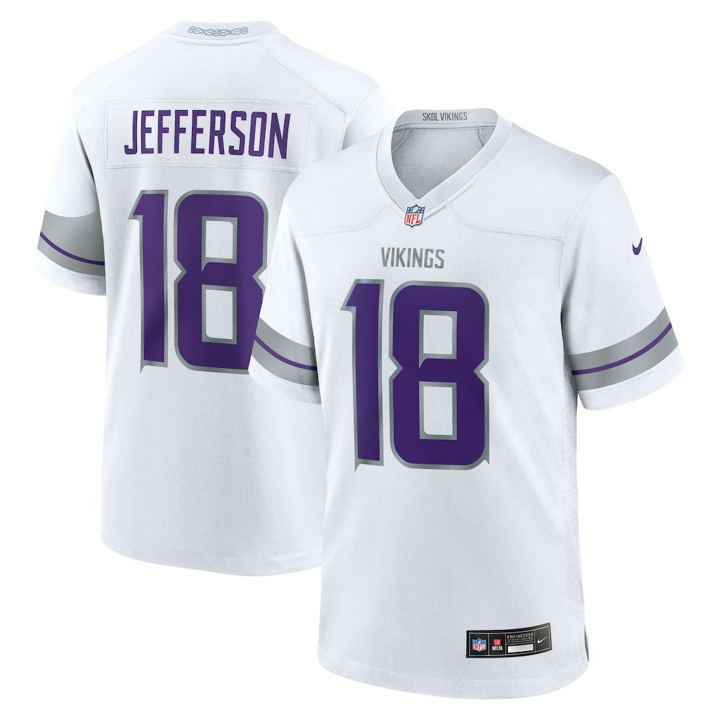 Justin Jefferson  Alternate Game Player Jersey - Minnesota Vikings Jerseys