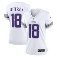 Justin Jefferson  Women's Alternate Game Player Jersey - Minnesota Vikings Jerseys