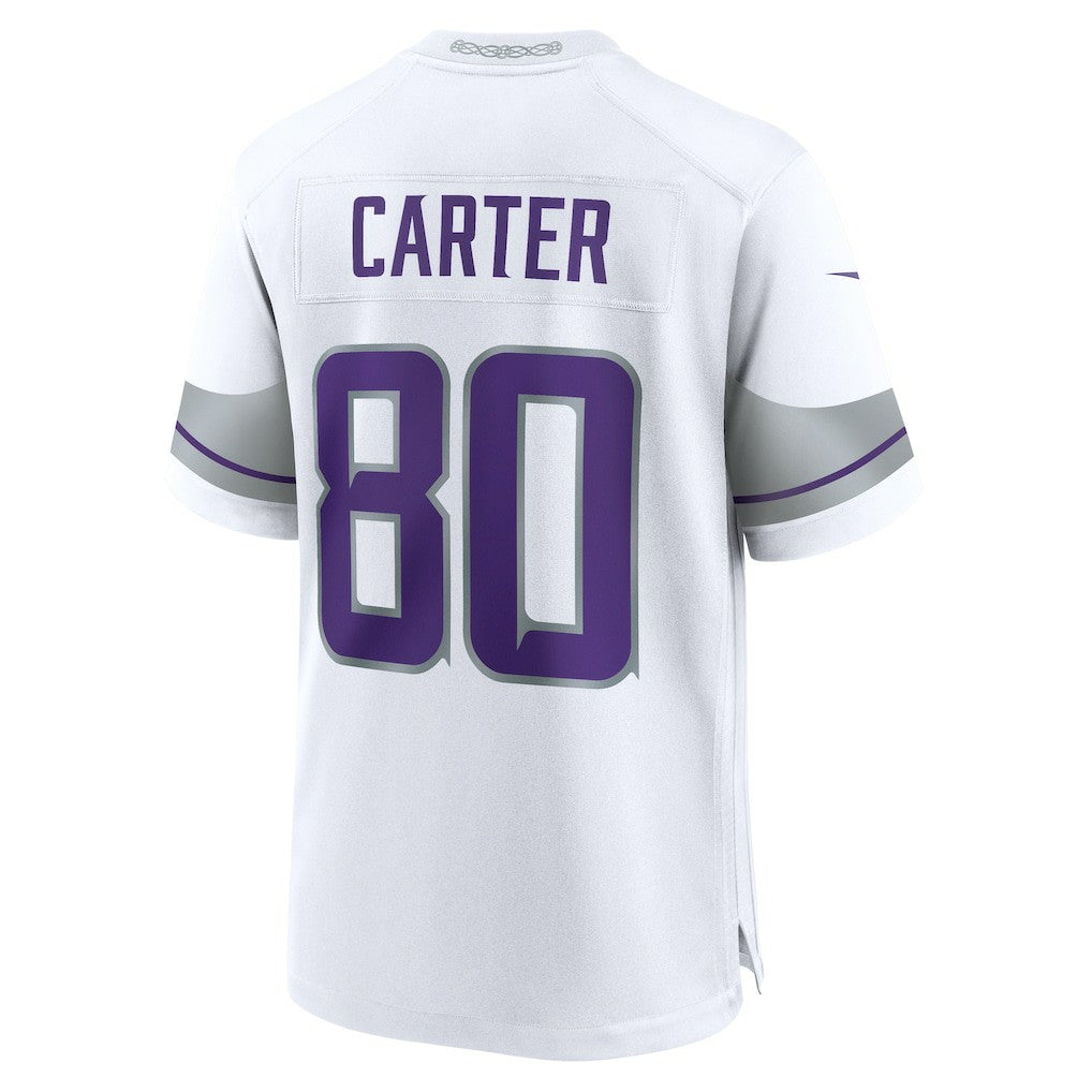 Cris Carter  Alternate Retired Player Game Jersey - Minnesota Vikings Jerseys