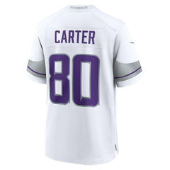 Cris Carter  Alternate Retired Player Game Jersey - Minnesota Vikings Jerseys