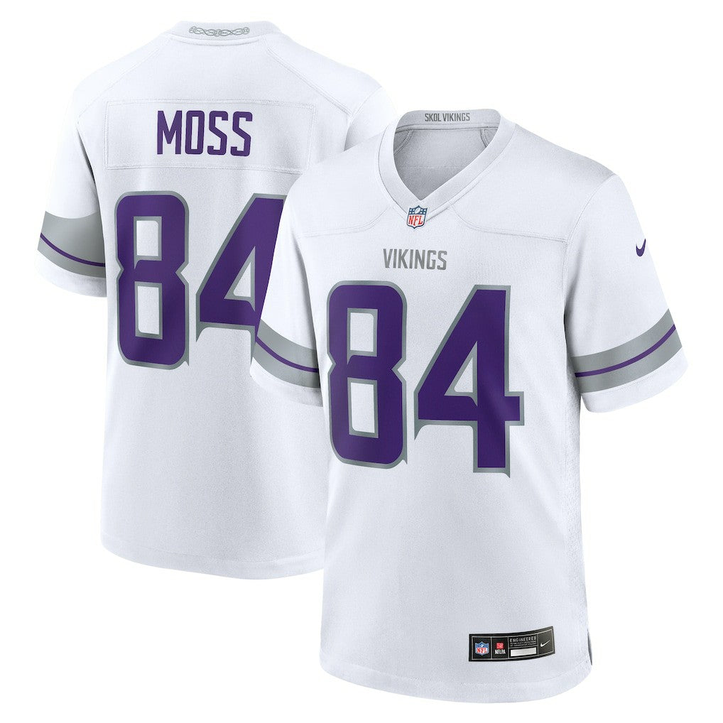 Randy Moss  Alternate Retired Player Game Jersey - Minnesota Vikings Jerseys