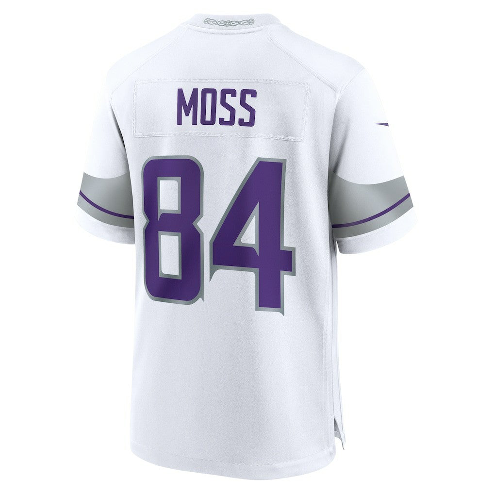 Randy Moss  Alternate Retired Player Game Jersey - Minnesota Vikings Jerseys