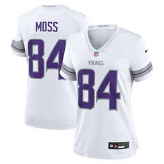 Randy Moss  Women's Alternate Retired Player Game Jersey - Minnesota Vikings Jerseys