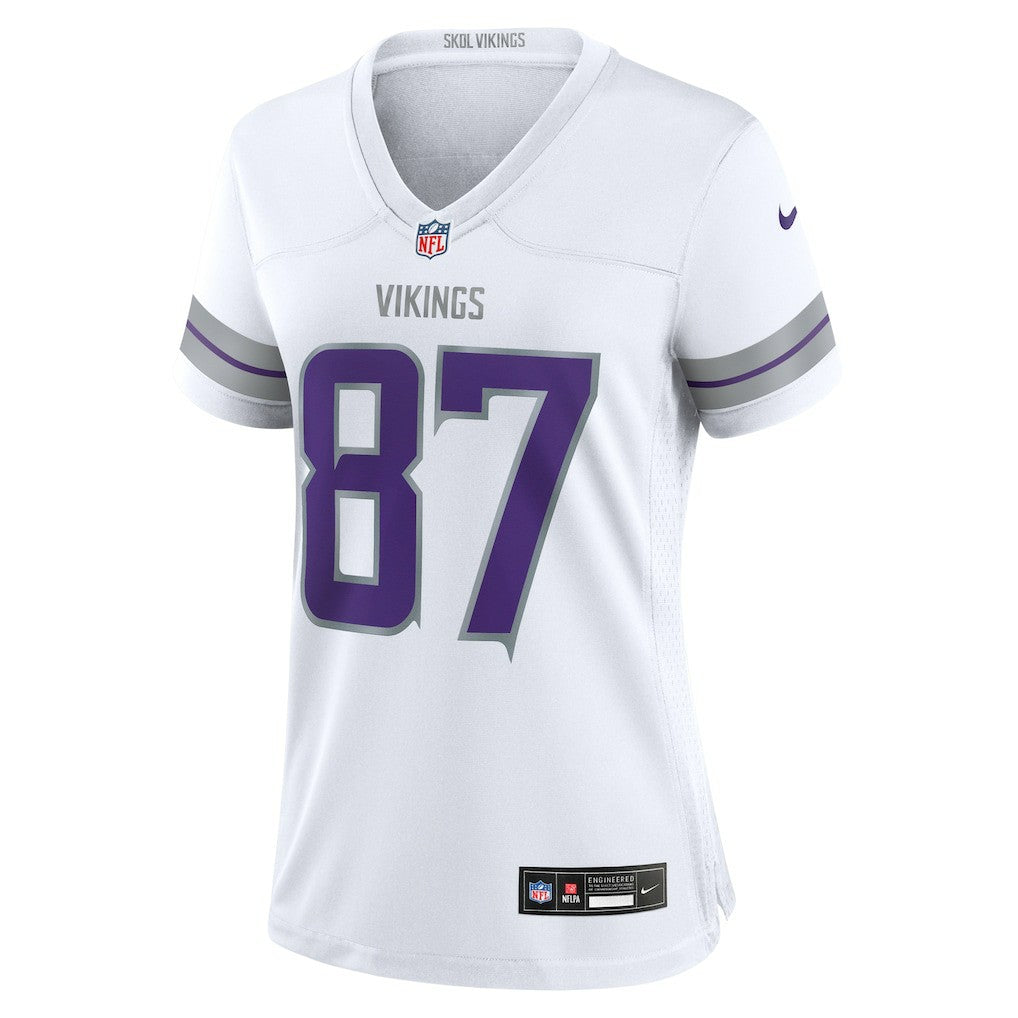 T.J. Hockenson  Women's Alternate Game Player Jersey - Minnesota Vikings Jerseys