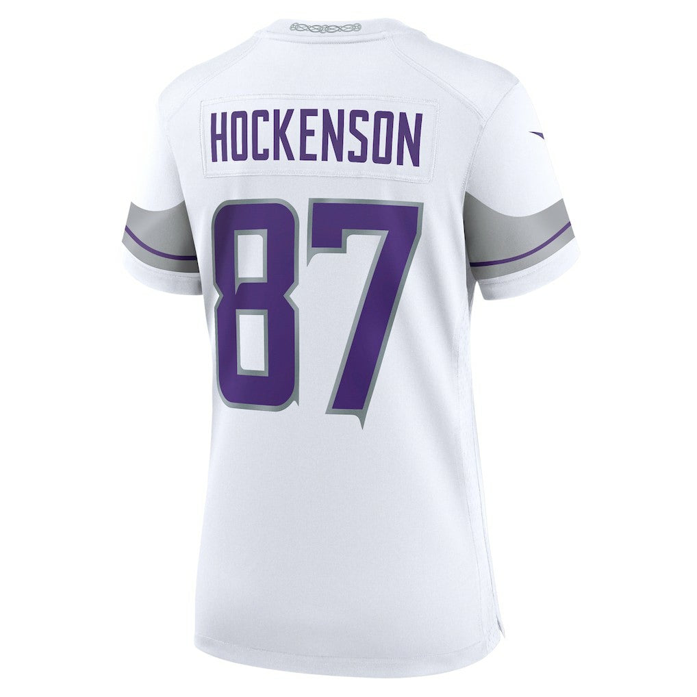 T.J. Hockenson  Women's Alternate Game Player Jersey - Minnesota Vikings Jerseys