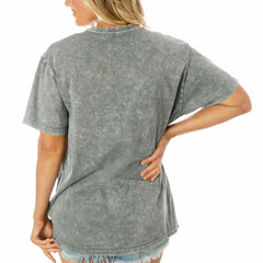 Gameday Couture Women's Tackle Titan Boyfriend Washed T-Shirt - Denver Broncos T-shirts