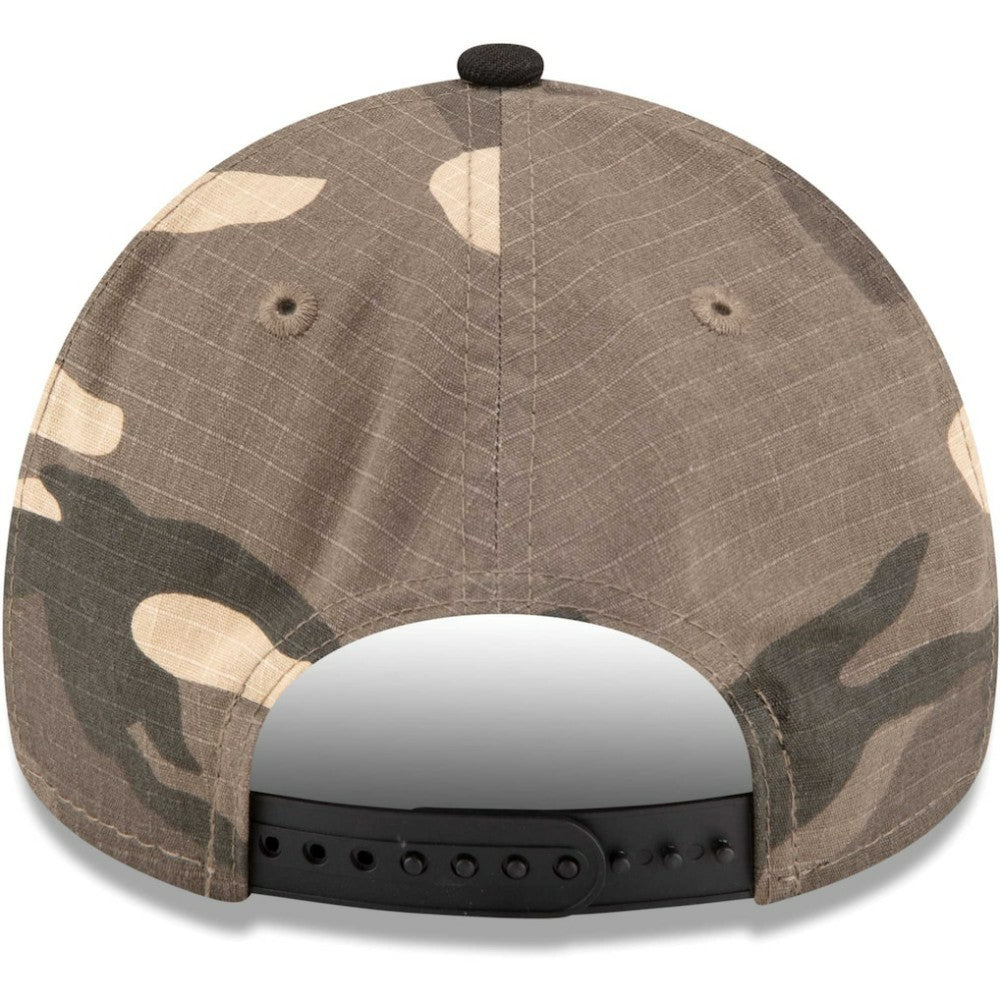 Boston Red Sox New Era Camo Crown A-Frame 9FORTY Adjustable Hat