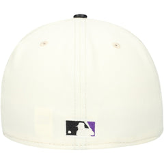 Cream Tampa Bay Rays New Era Game Night Leather Visor 59FIFTY Fitted Hat