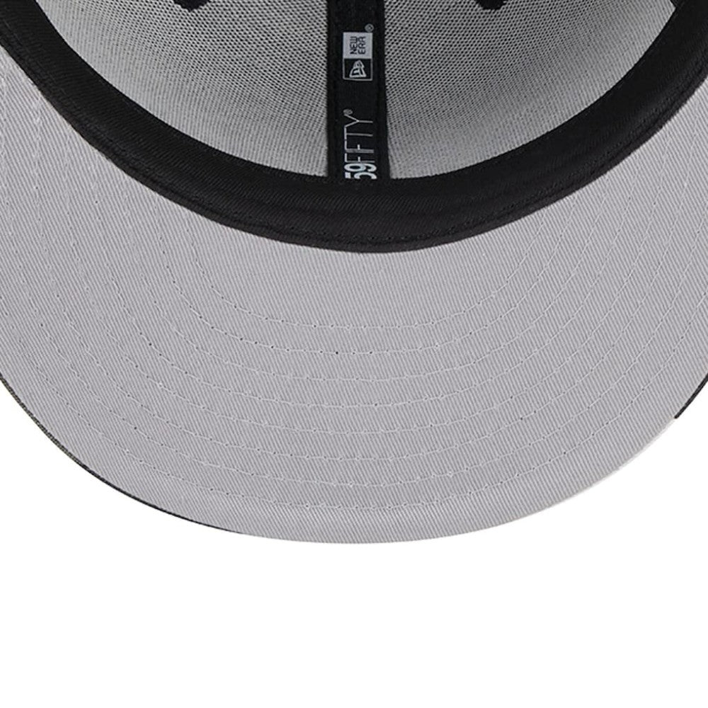 Black Chicago Cubs New Era Metallic Camo 59FIFTY Fitted Hat