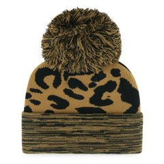 47 brand Brooklyn Nets '47 Women's Rosette Cuffed Knit Hat with Pom
