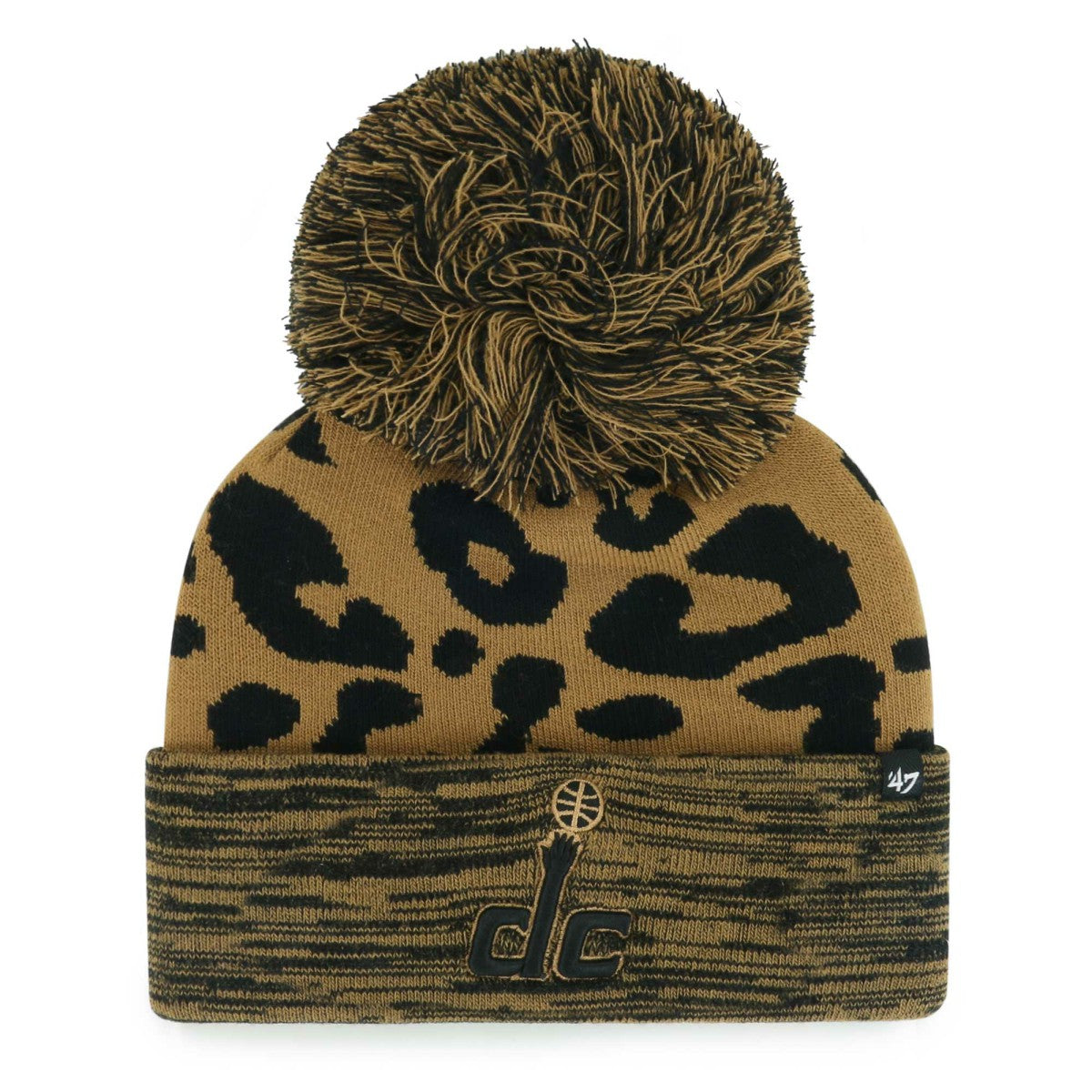 47 brand Washington Wizards '47 Women's Rosette Cuffed Knit Hat with Pom