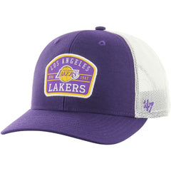 47 brand Los Angeles Lakers '47 Semi Patch Trucker Adjustable Hat
