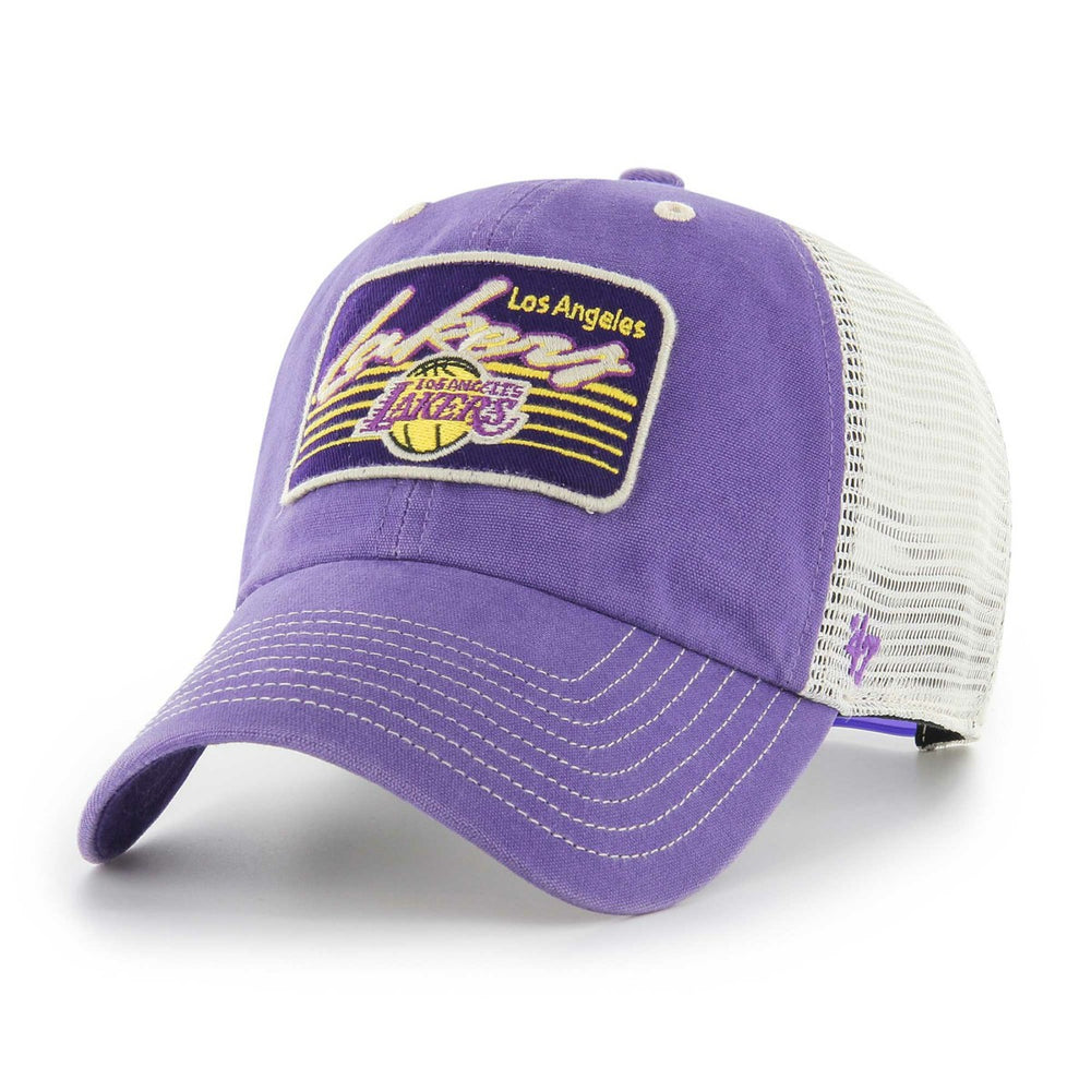 47 brand Los Angeles Lakers '47 Five Point Patch Clean Up Adjustable Hat