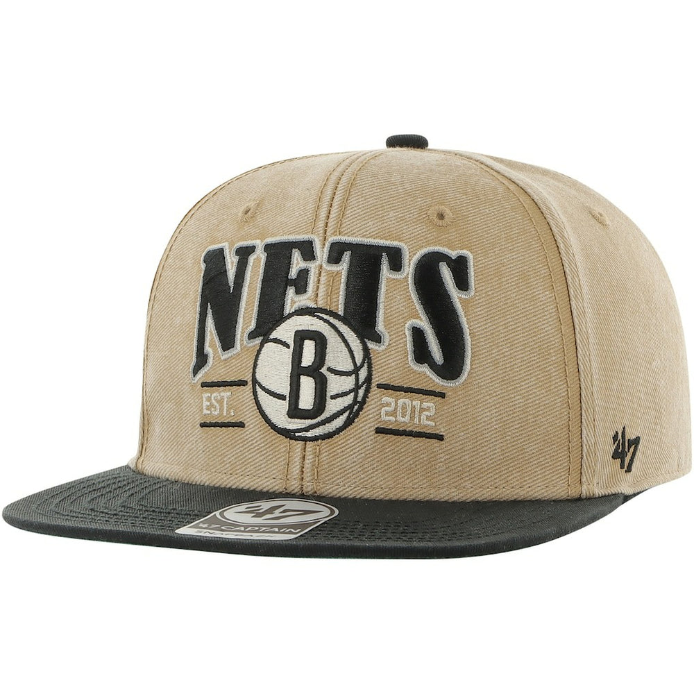 47 brand Brooklyn Nets '47 Chilmark Captain Snapback