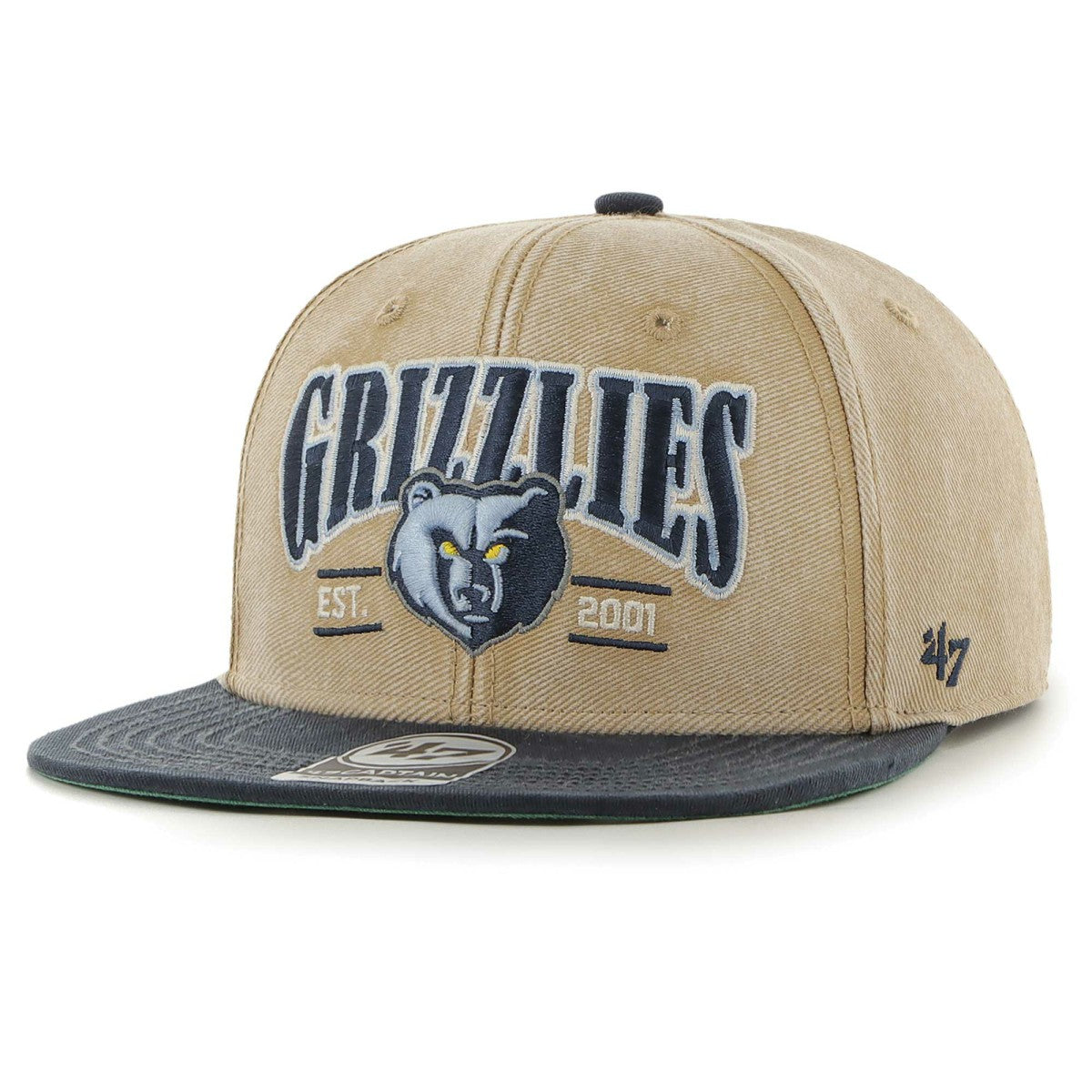 47 brand Memphis Grizzlies '47 Chilmark Captain Snapback