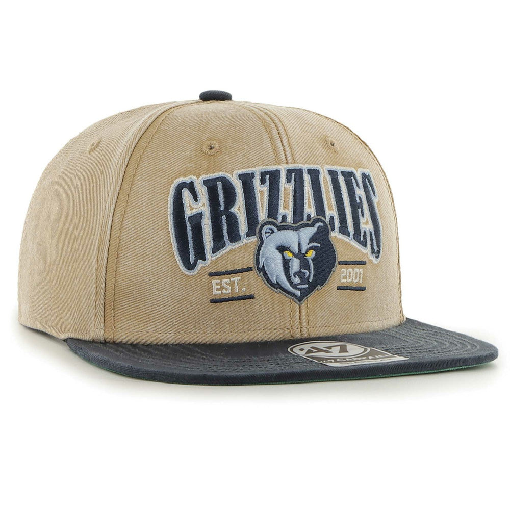 47 brand Memphis Grizzlies '47 Chilmark Captain Snapback
