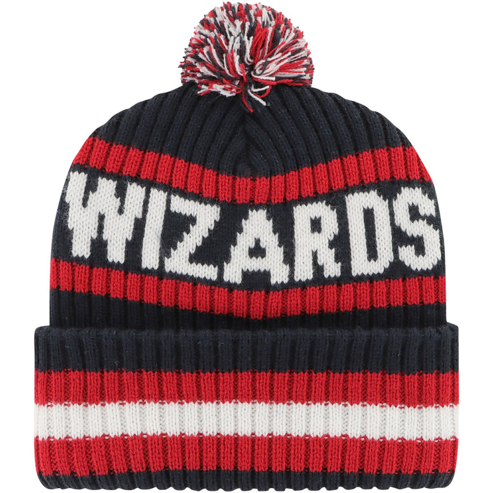 47 brand Washington Wizards '47 Bering Cuffed Knit Hat with Pom