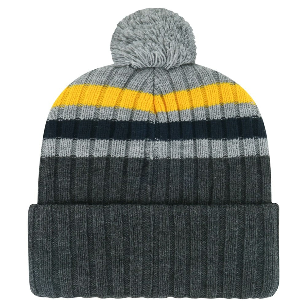 NHL Nashville Predators '47 Stack Patch Cuffed Knit Hat with Pom