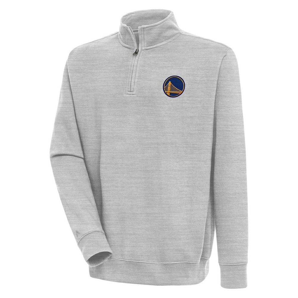 Golden State Warriors Antigua Victory Quarter-Zip Pullover Top sale