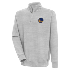Golden State Warriors Antigua Victory Quarter-Zip Pullover Top sale