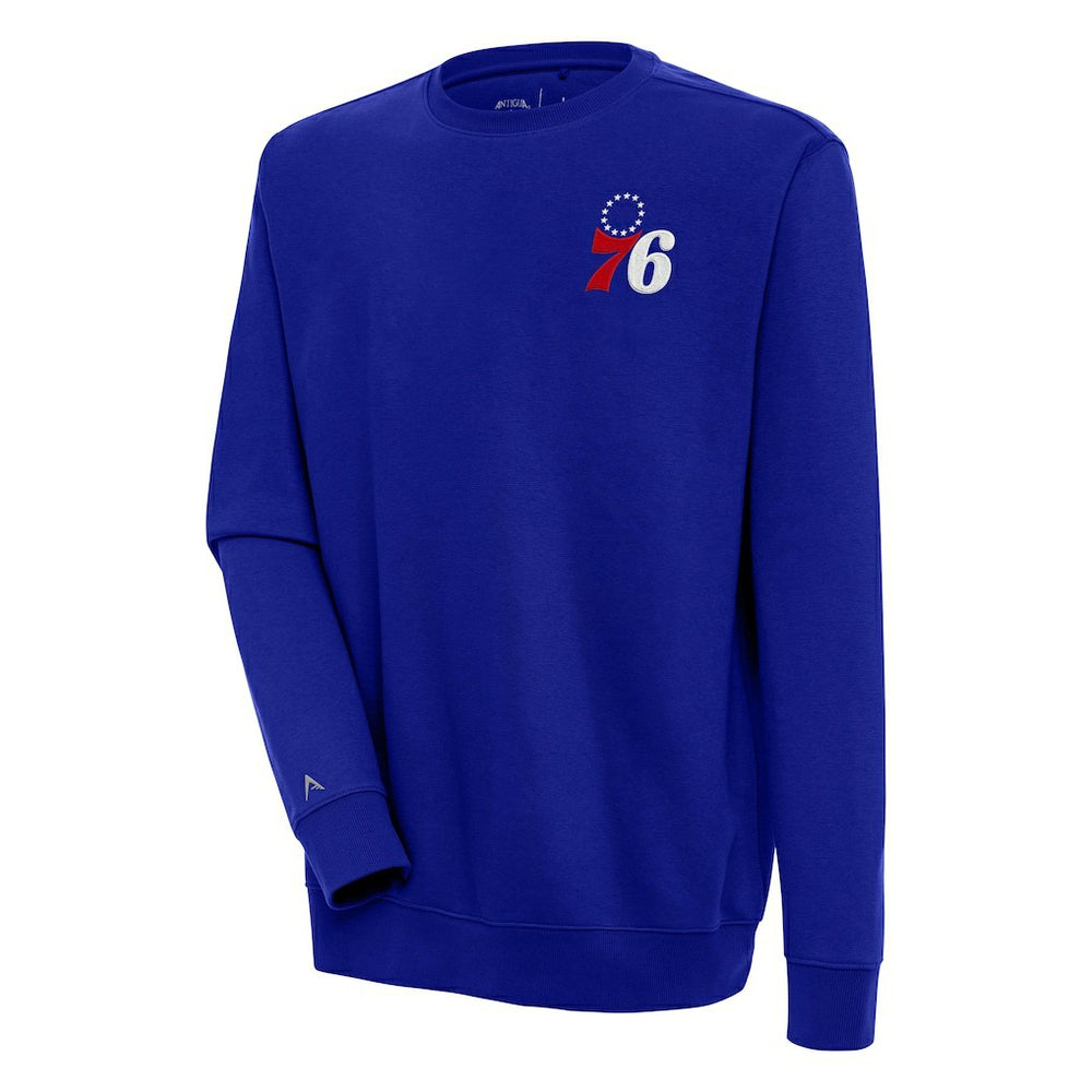 Philadelphia 76ers Antigua Victory Pullover Sweatshirt