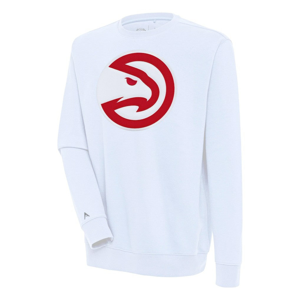 Atlanta Hawks Antigua Victory Pullover Sweatshirt