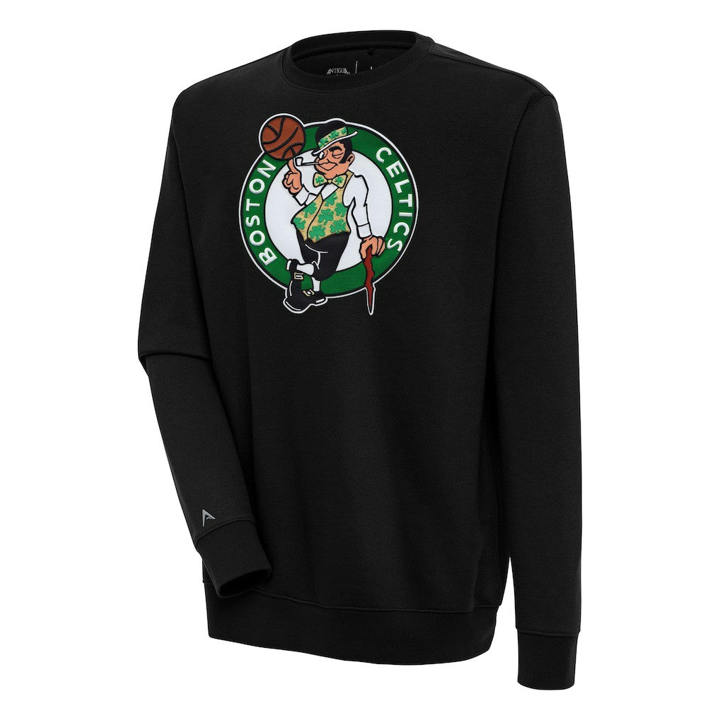 Boston Celtics Antigua Victory Pullover Sweatshirt