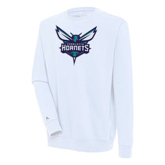 Charlotte Hornets Antigua Victory Pullover Sweatshirt