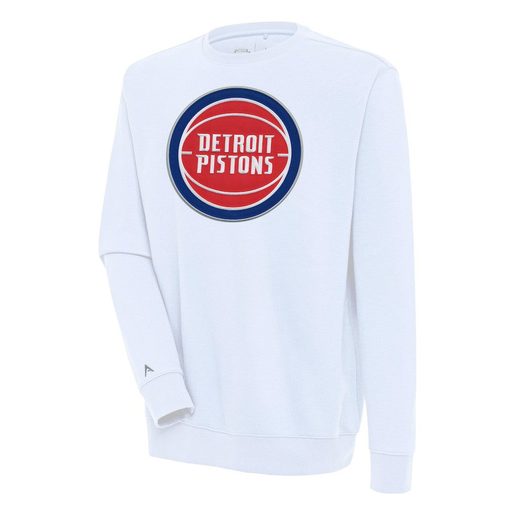 Detroit Pistons Antigua Victory Pullover Sweatshirt sale