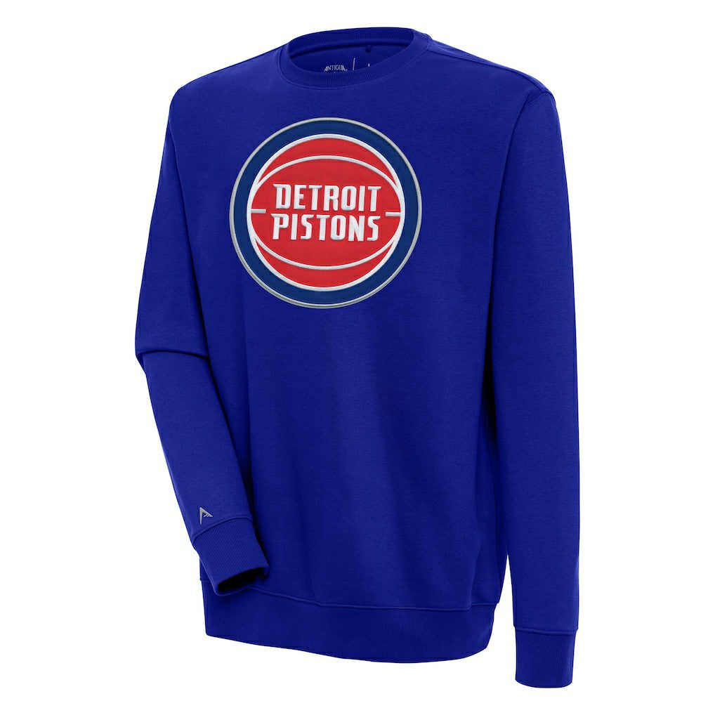 Detroit Pistons Antigua Victory Pullover Sweatshirt sale