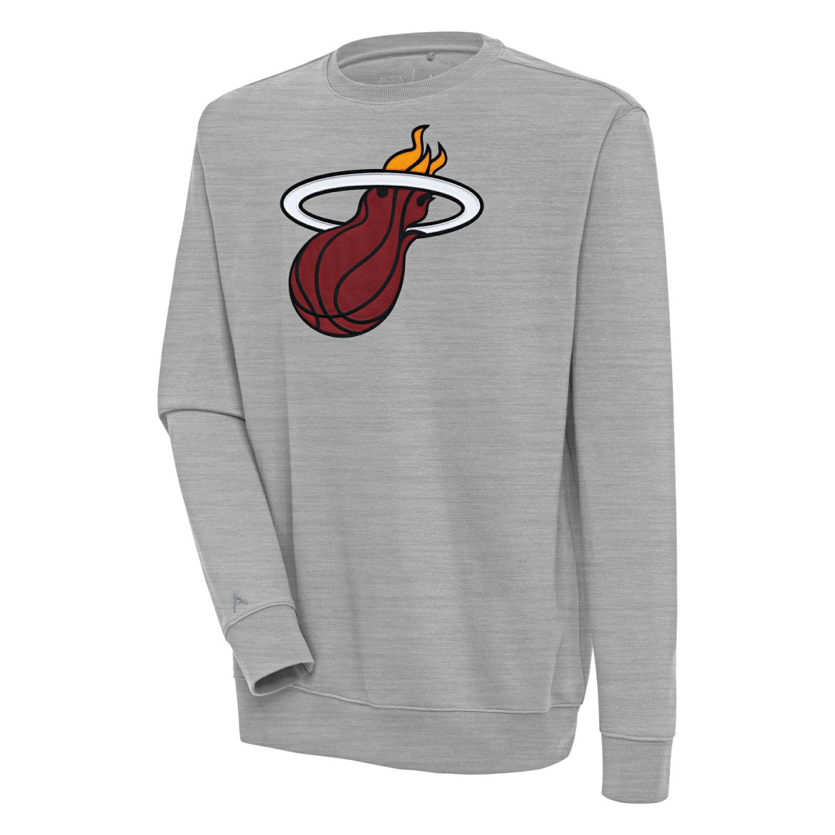 Miami Heat Antigua Victory Pullover Sweatshirt
